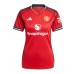 Manchester United Matthijs de Ligt #4 Domáci Ženy futbalový dres 2025-26 Krátky Rukáv